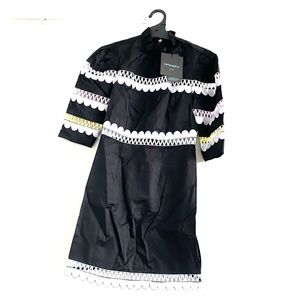 Cynthia Rowley Whitley Scallop Embroidered Dress